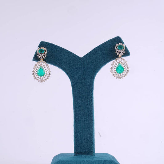 Zircon Long Earrings
