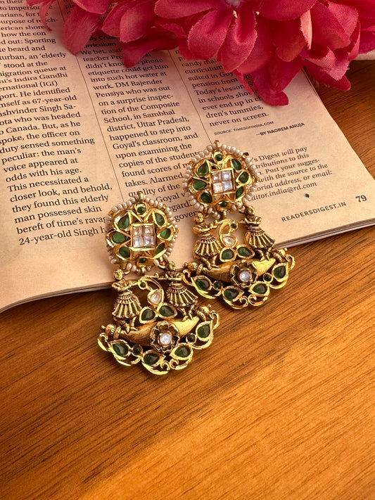 Antique Gold Earrings