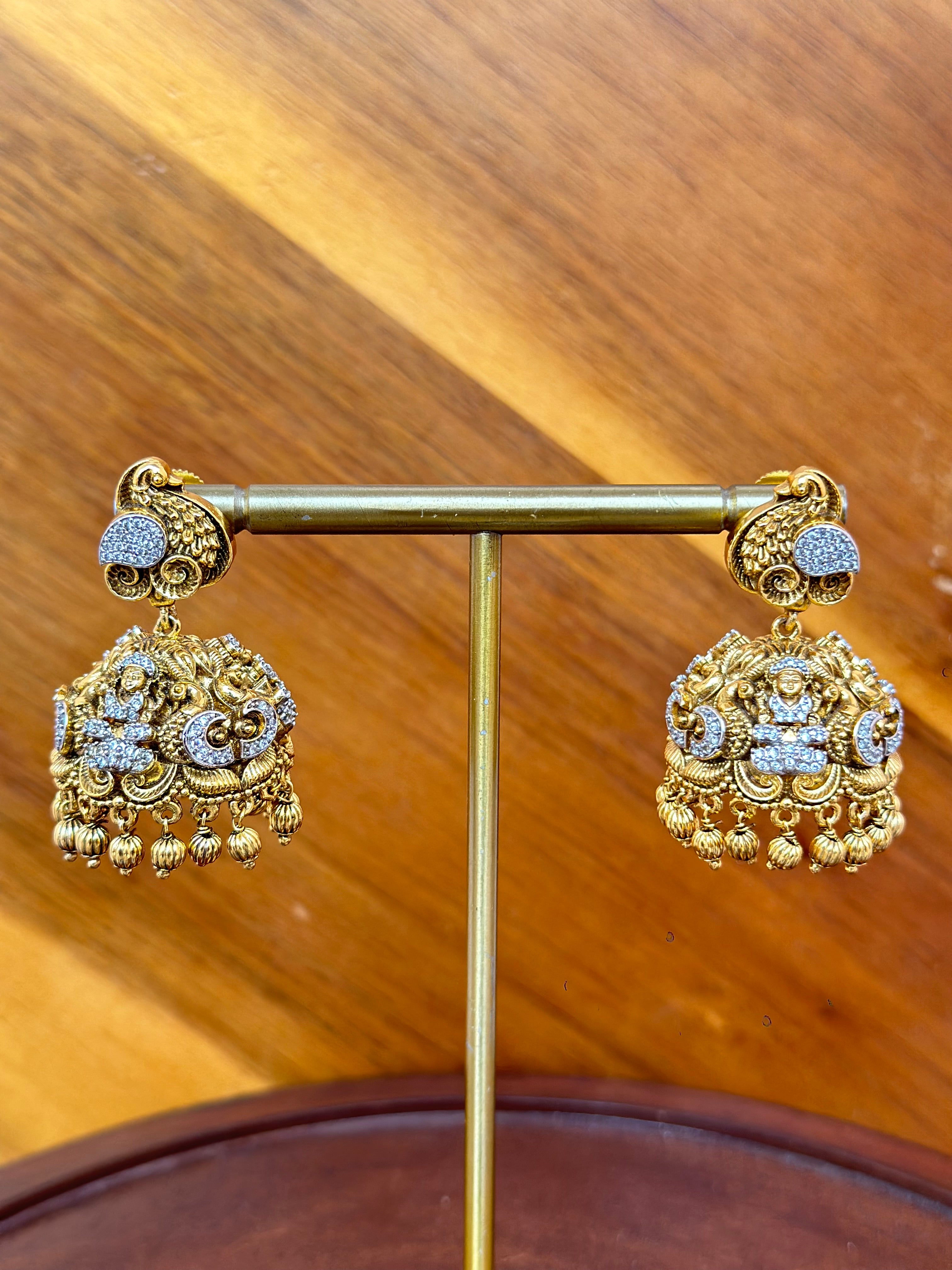 Antique Gold Earrings