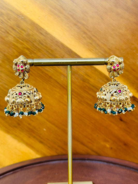 Antique Gold Earrings