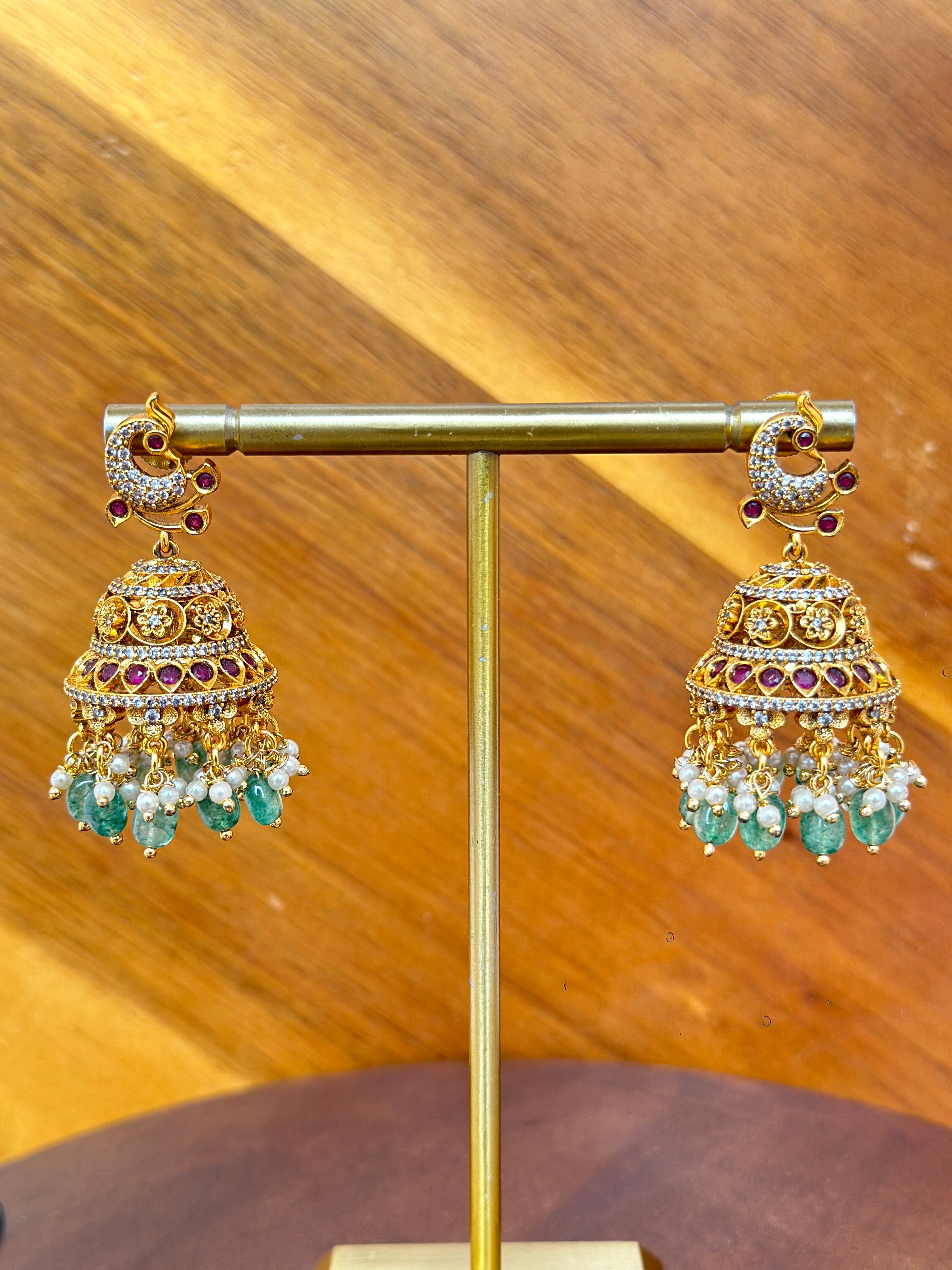 Antique Gold Earrings