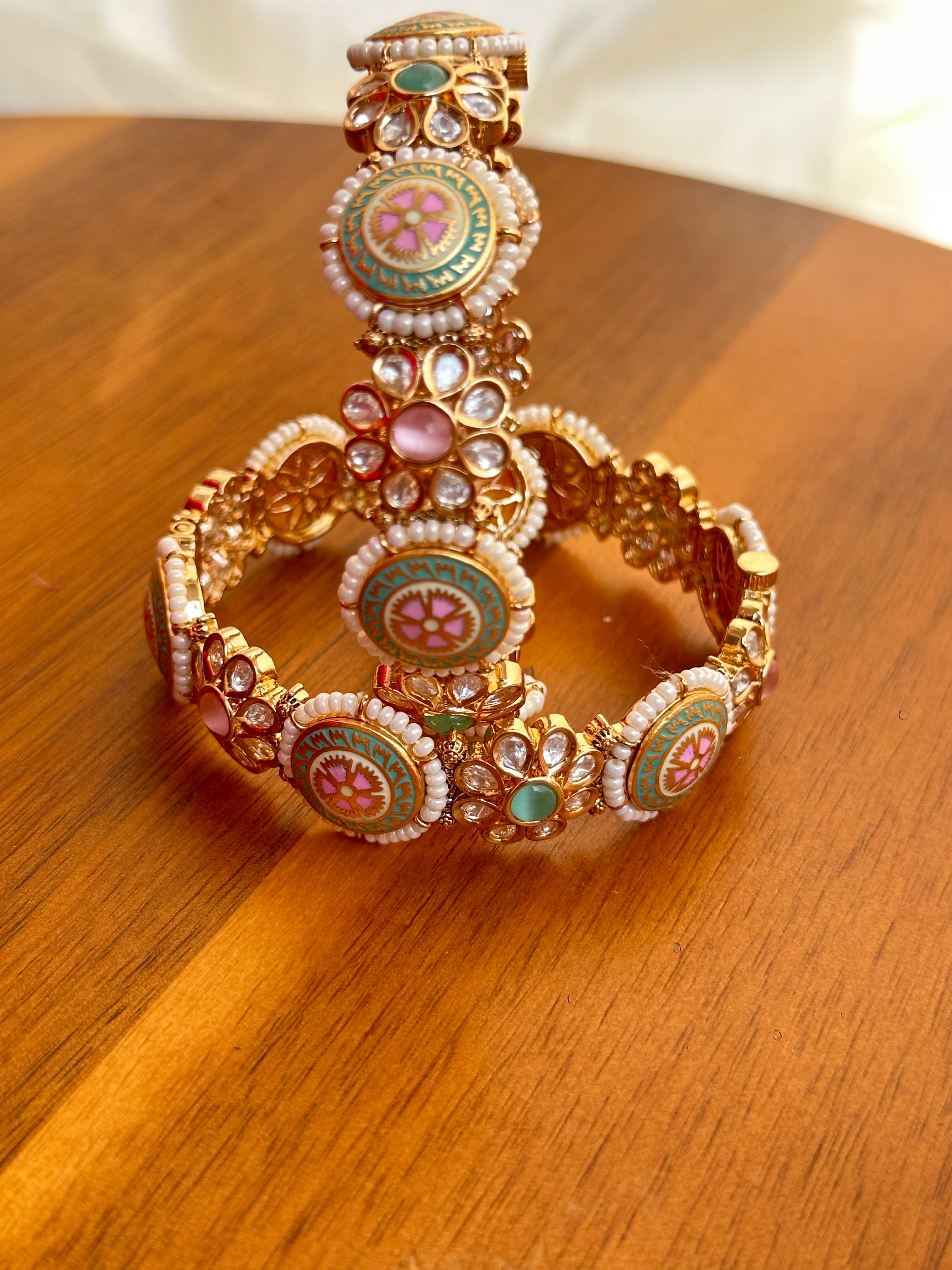 Kundan Bangles