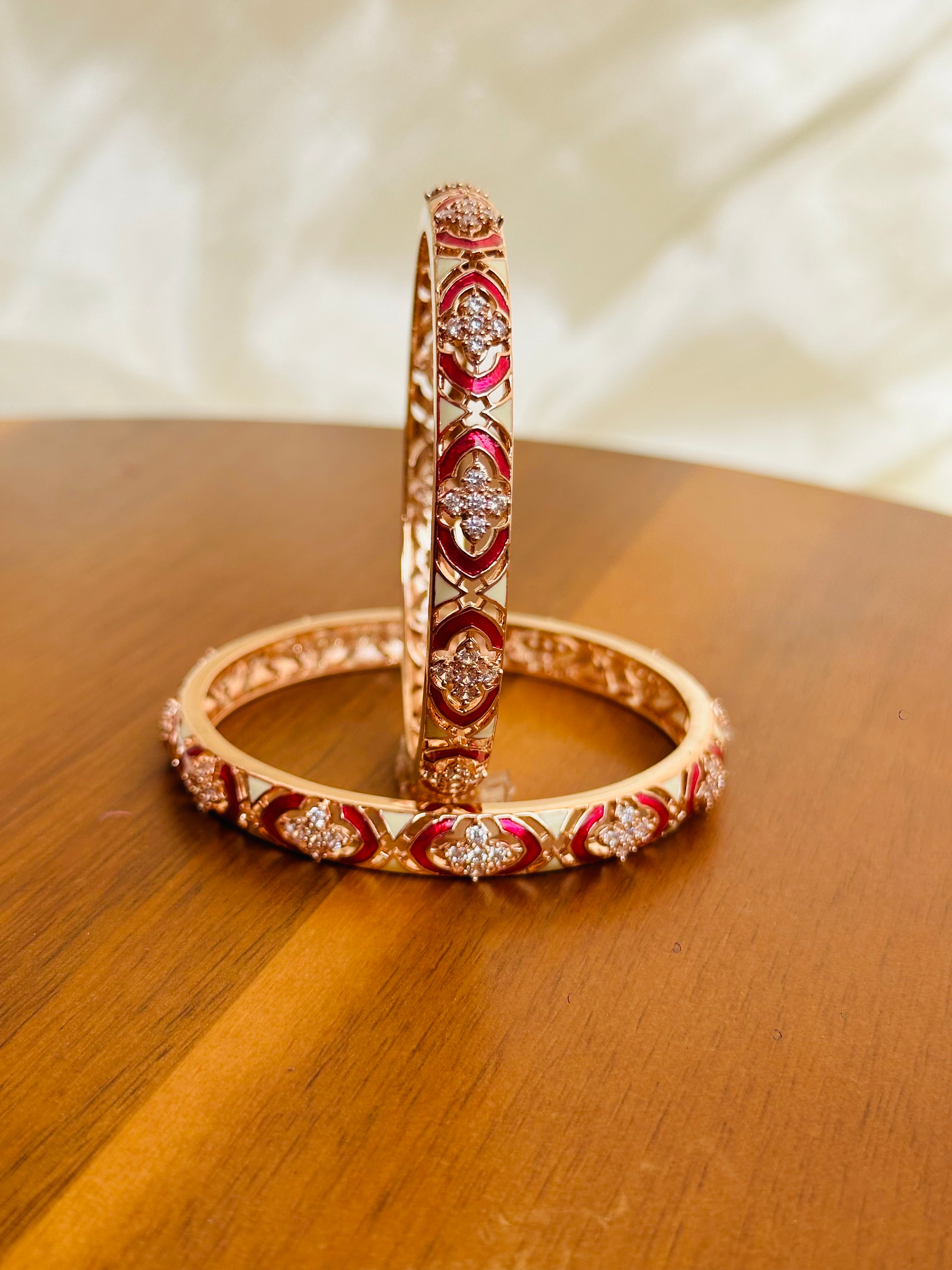 Zircon bangles