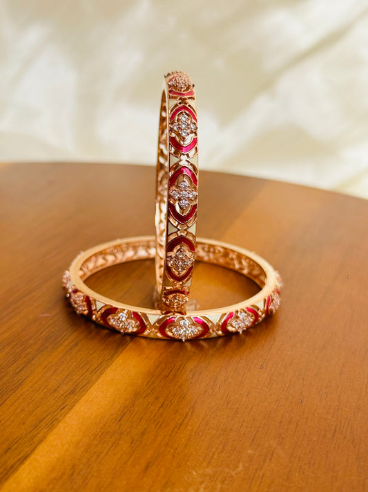 Zircon bangles