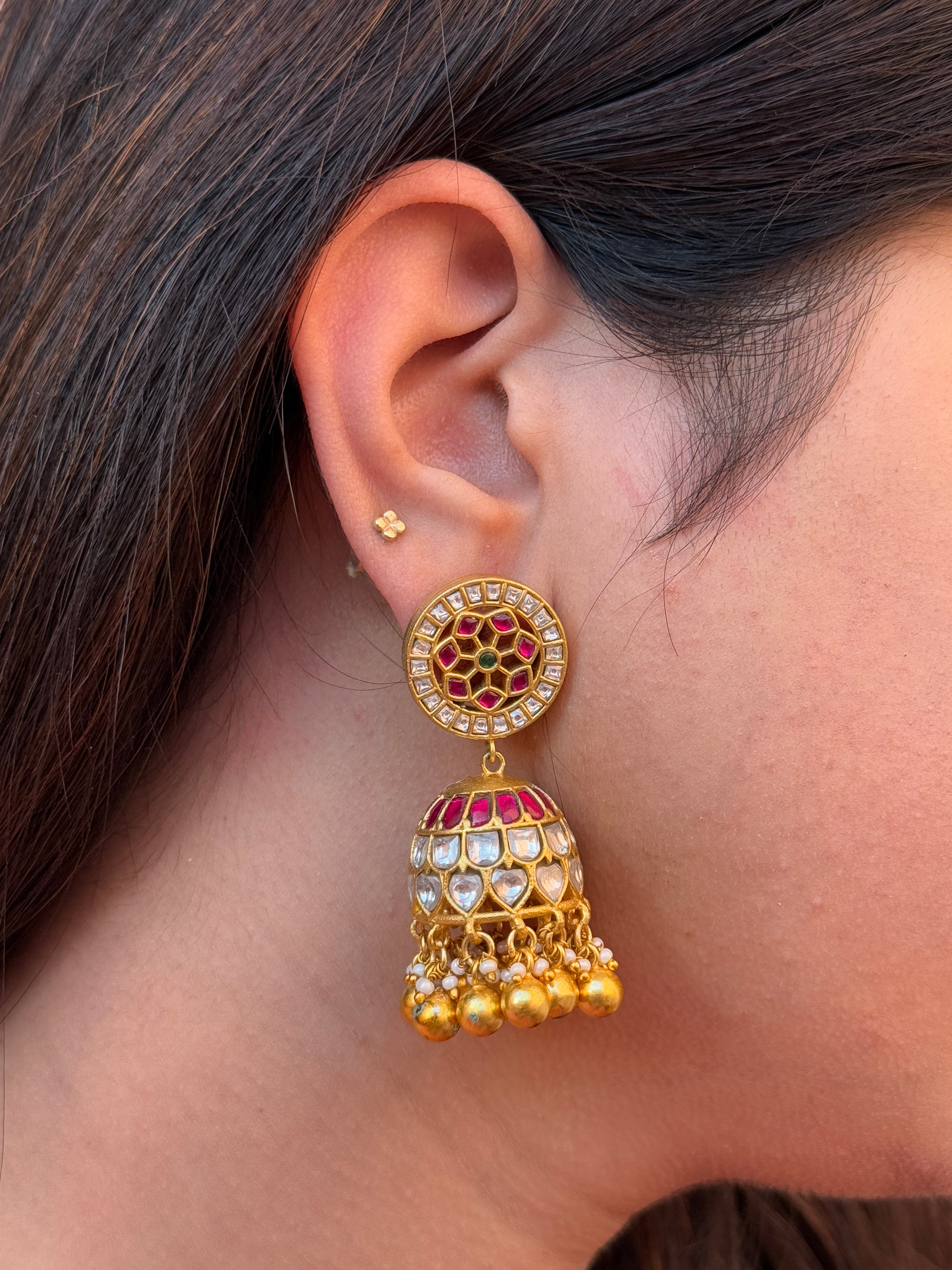 Jadau Kundan Earrings